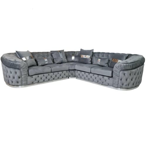 6 Seater Fitted Sectional Sofa Set