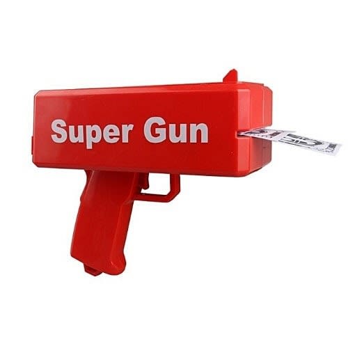 Super Gun Cash Cannon Money Gun
