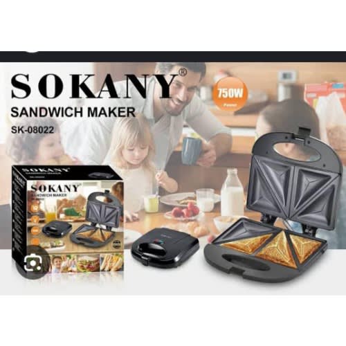 Non Stick Bread Sandwich Maker & Toaster Machine 4 Slice