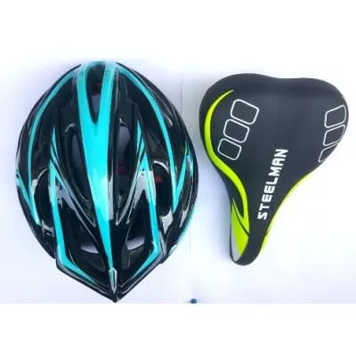 Bicycle Saddle  Bicycle Helmet With Light For Adult