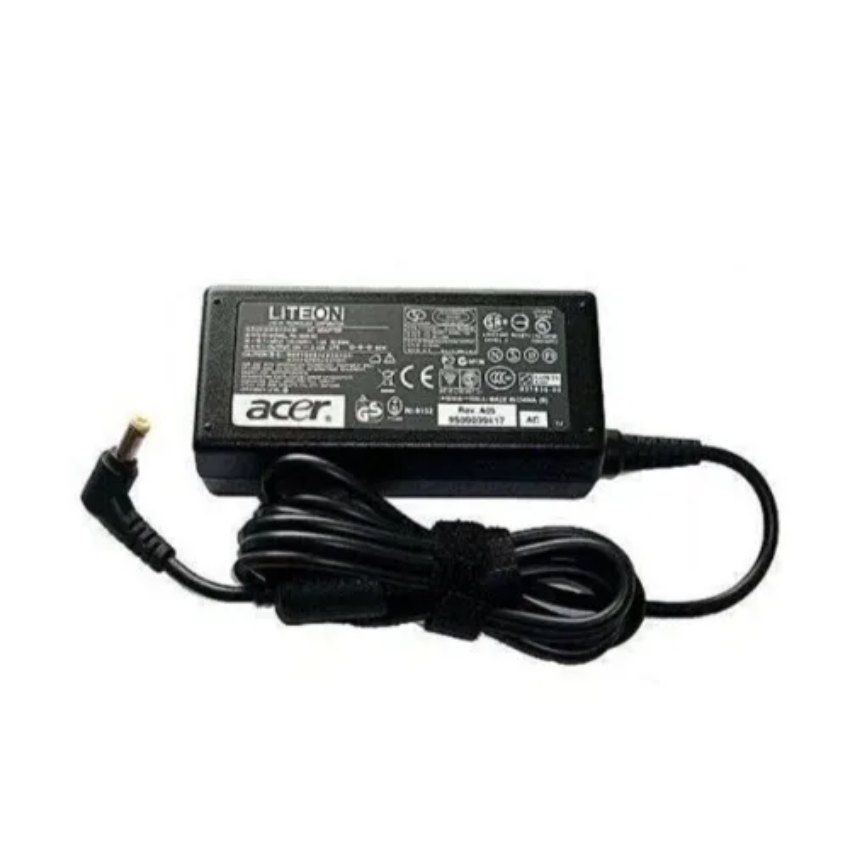 Liteon 19V 3.42A AC Laptop Charger / Power Supply- Black