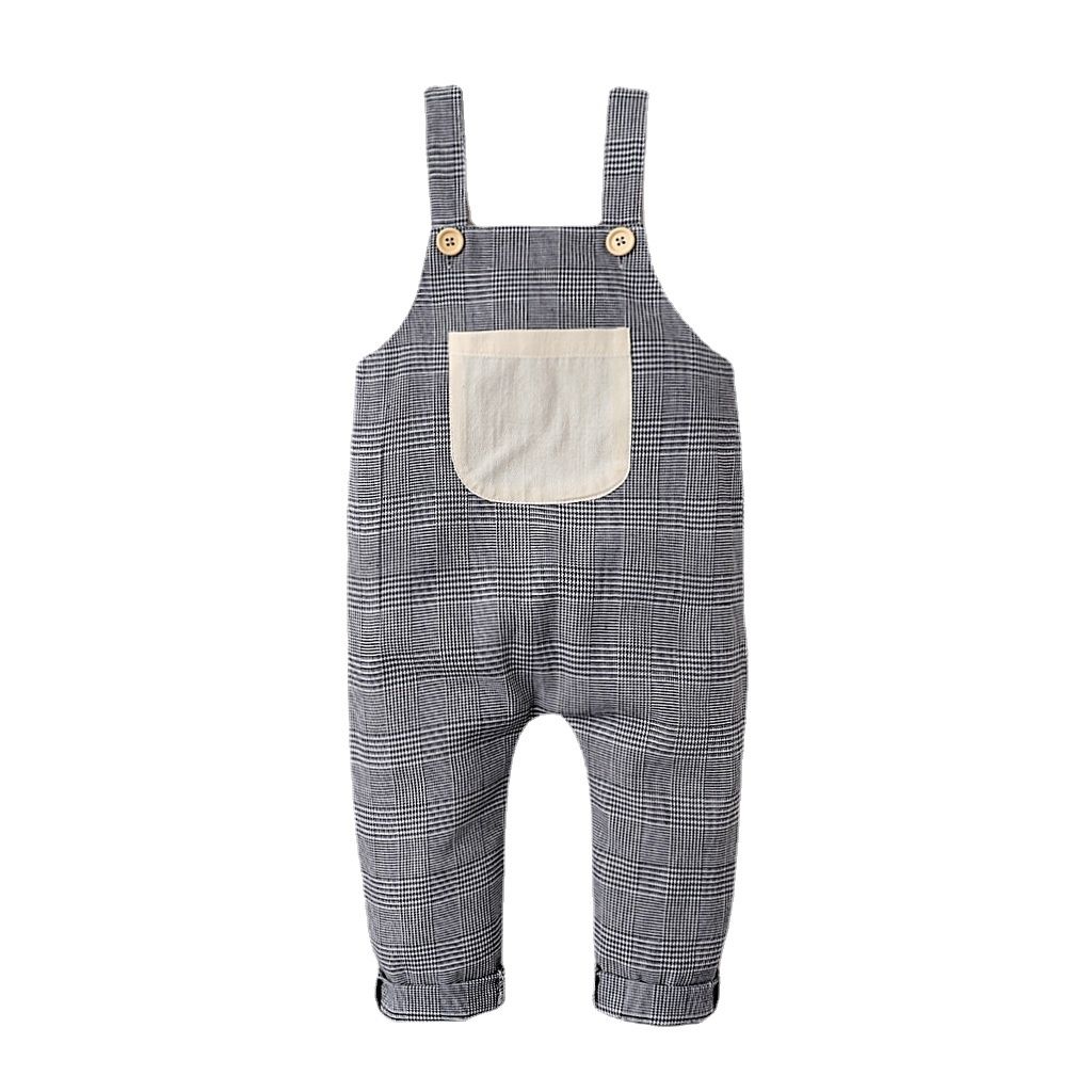 1-6Years Toddler Baby Boy Summer Jumpsuit