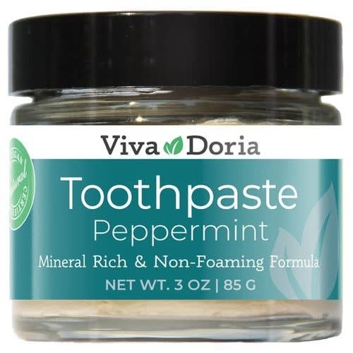 Fluoride Free Toothpaste Peppermint 3oz Natural