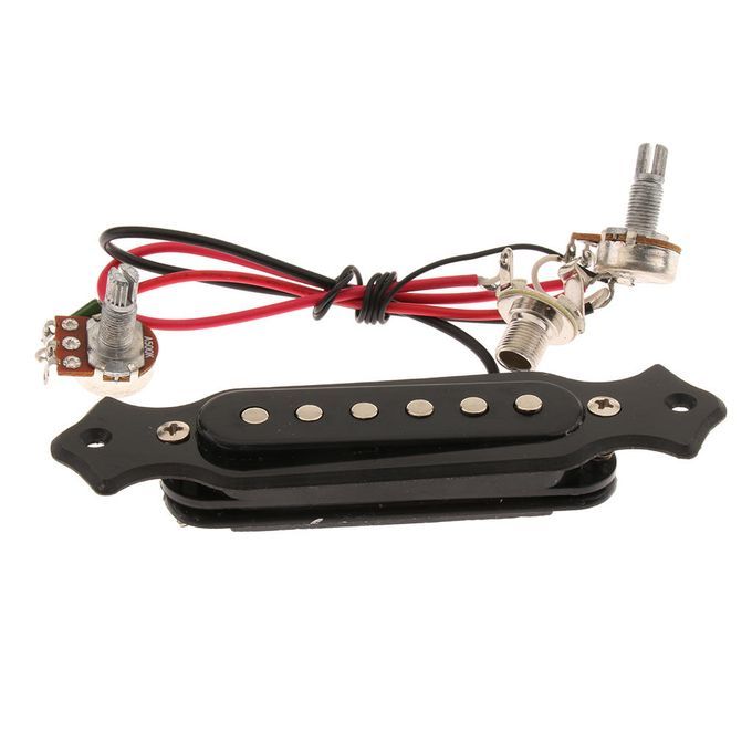 1 Set 6 String Guitar Single  Pickup Harness With Volume&Tone