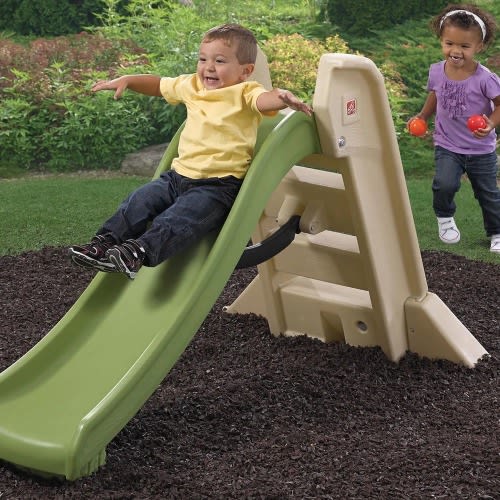 Naturally Playful Big Folding Kids Slide - Plastic