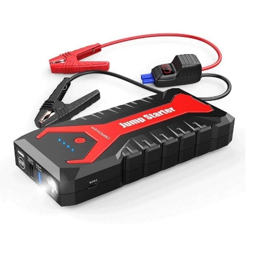 DBPOWER  Car Jump Starter For Petrol & Diesel Engines - 2000a 20800mAh