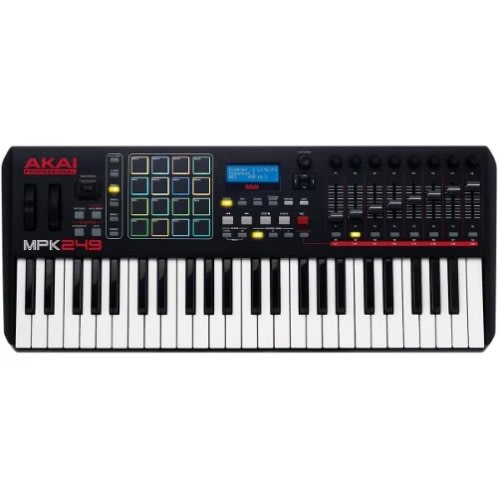 Professional Mpk249 | 49 Key Semi Weighted Usb Midi Keyboard Controller