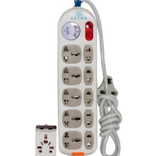 Astra 5 By 5 Ways Extension Socket