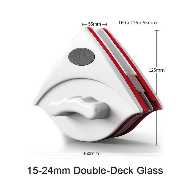 Powerful Magnetic Window Glass Cleaner Brush