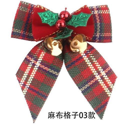 Christmas Tree Pendant Christmas Bow Party Decoration