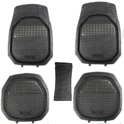 Car Foot Mat - Black 5pcs