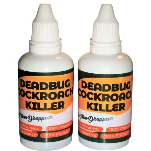 Deadbug Cockroach Killer Food Bait - 50ml X 2pcs