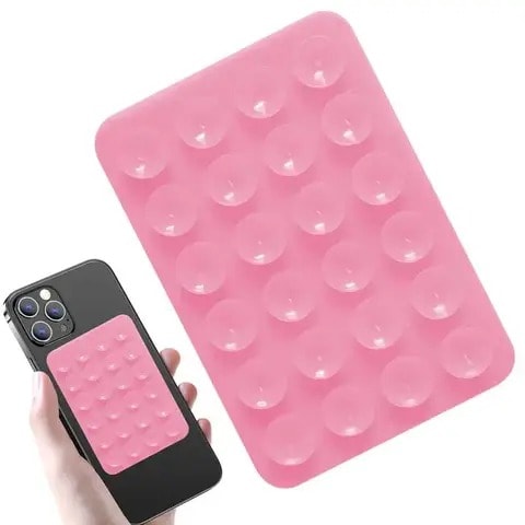 Wall Phone Holder - Pink