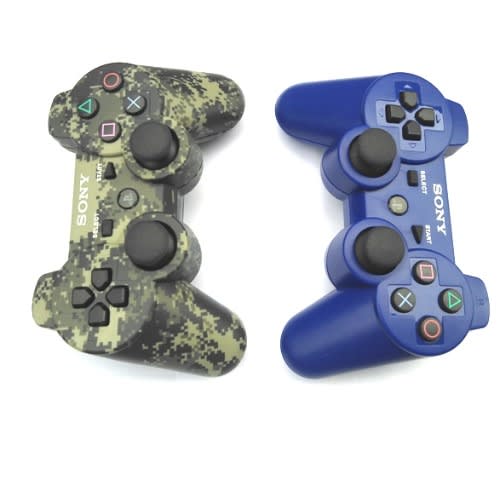 Ps3 Controller Pad -Camo & Blue