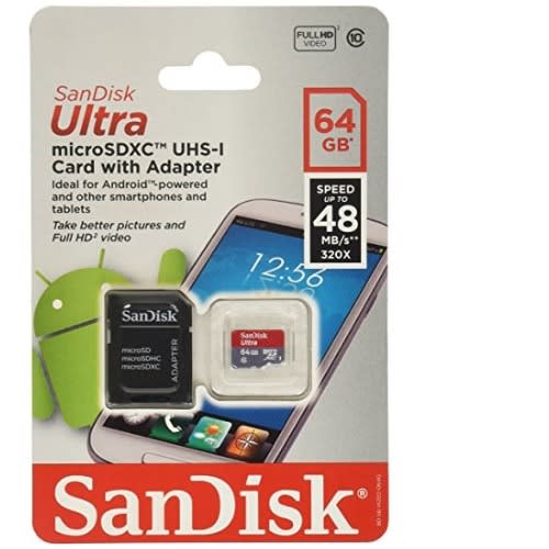 Ultra Micro SDXC Memory Card - 64GB