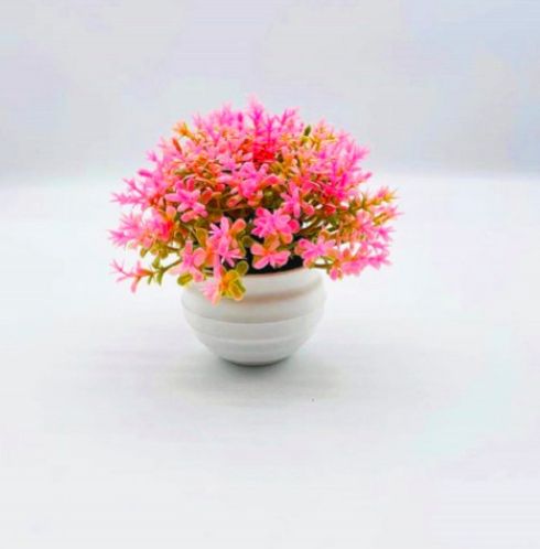Artificial Potted Flower - Pink