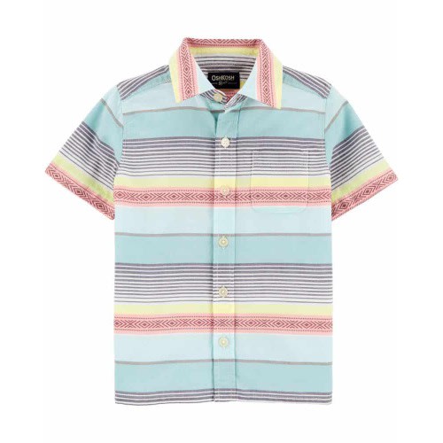 Boys Multi Stripes Woven Shirt