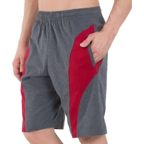 Boxer Shorts - Grey & Red