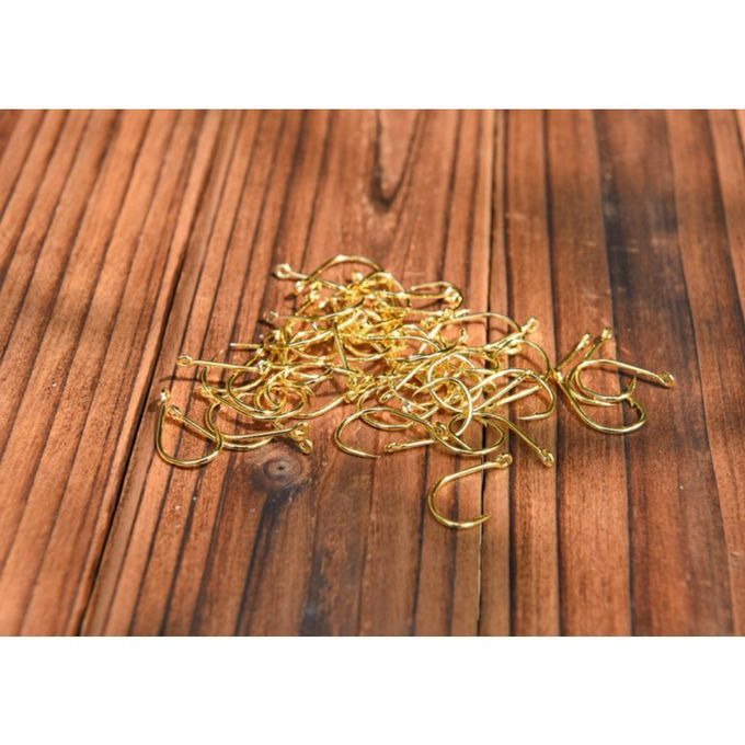 600pcs 10 Sizes 3# -12# Steel  Hooks W/ Hole   Box