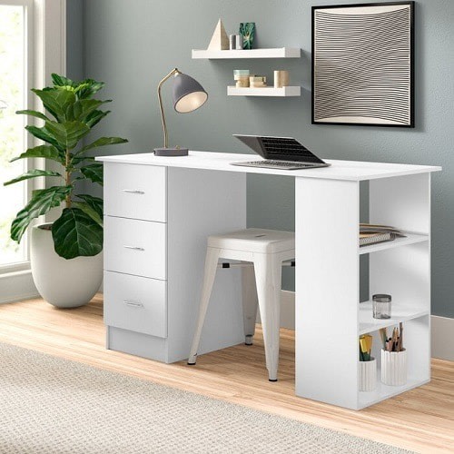 Sadia-meggie Desk - White