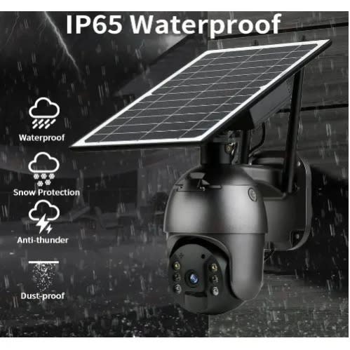 Wifi Solar Camera With Inbuilt Battery