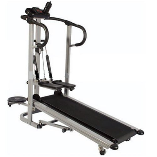 Manual Treadmill with Stepper and Twister