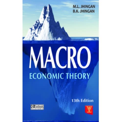 Macro Economic Theory By M.l Jhingan.