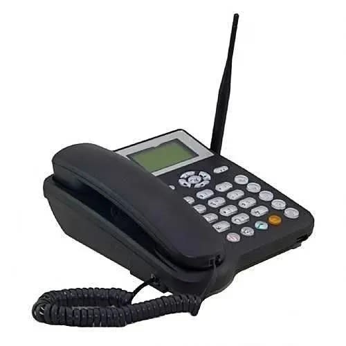 GSM Land Line With Large Display Screen - Est5623 - Black