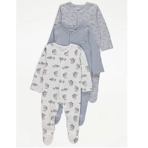 Baby Boys Sleepsuits - 3 Pieces