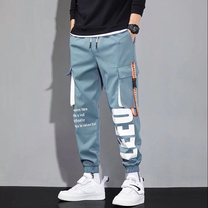 Men's Spring Autumn Casual Overalls - Green