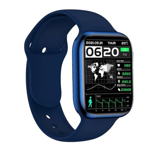 1.92" NFC Watch 8 Series 8 M9 Pro Max Smartwatch - Blue