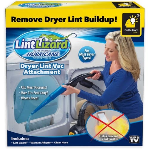 Dryer Lint Vacuum Attachment
