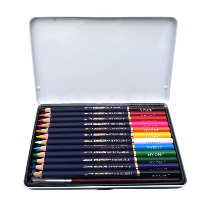 NYONI Professional Watercolor Pencils Set