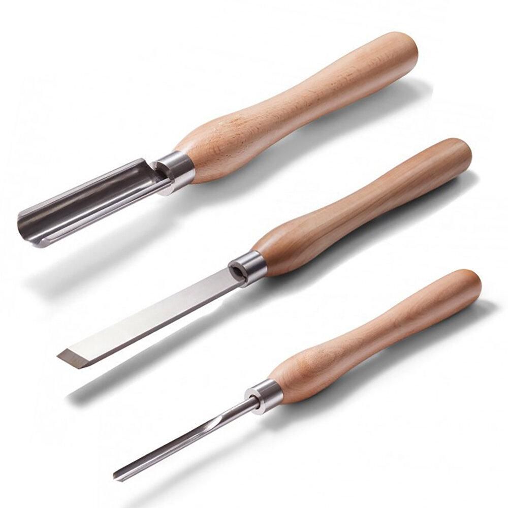 M2 HSS 6.5mm 19mm 40mm Woodworking Turning Chisel Roughing Gouge Bowl Gouge Skew Chisel