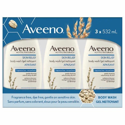 Active Naturals Skin Relief Body Wash - Fragrance Free - 18 Fl. Oz - Pack Of 3