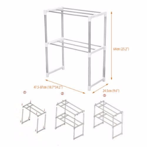 Microwave Multifunction Storage Rack