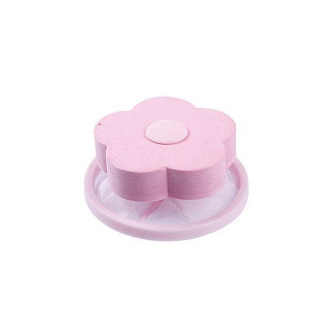 Lightweight Round Mesh Filter Bag Floating Filter Devi E Washer A  Essories-Pink