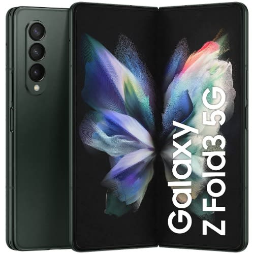 Galaxy Z Fold 3 5G - 7.6" - 12GB RAM - 256GB ROM - 12mp + 12mp + 12mp + 10mp - Phantom Green