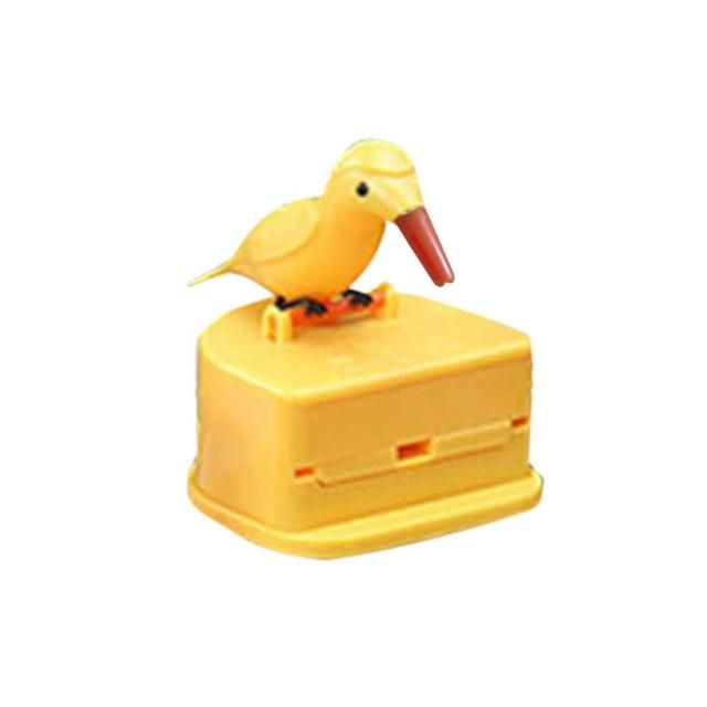 2pcs Automatic Bird Toothpick Box