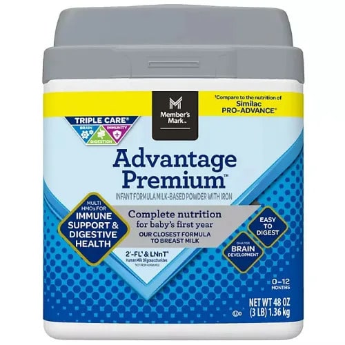 Advantage Premium Baby Formula - 48oz