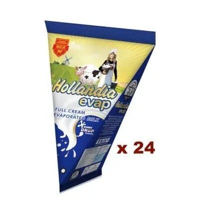Hollandia Evaporated Full Cream Milk 60g- X24