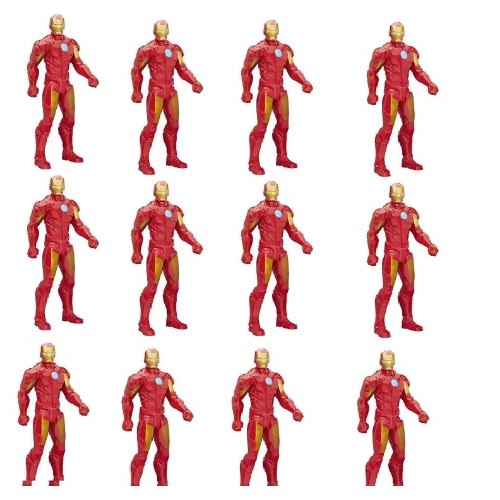 Iron Man Super-hero Children Toy - Plastic - 12pcs