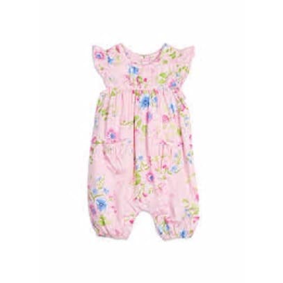 Floral All in One Romper - Multicolour