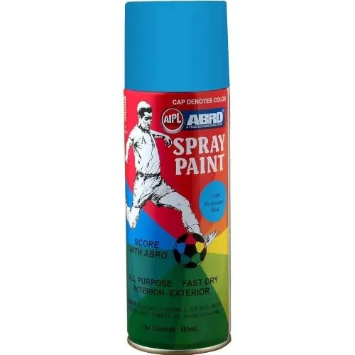 Abro Canned Aerosol Spray Paint - Blue - 400ml