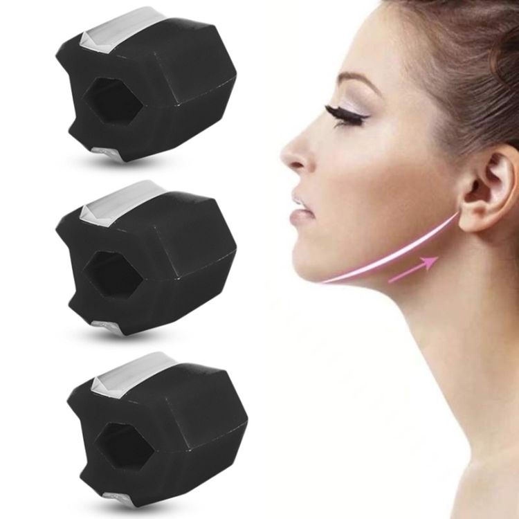 3PCS 6th Generation Masseter Ball Face-Lifting Device 6th Generation (Black)