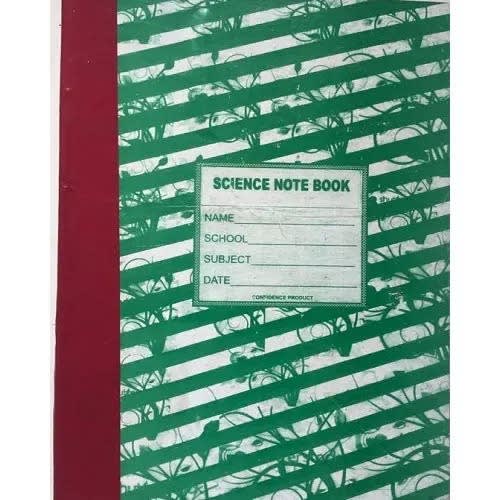 Science Graph Notebook - Hardcover - 60 Leaves - 24cm X 18cm