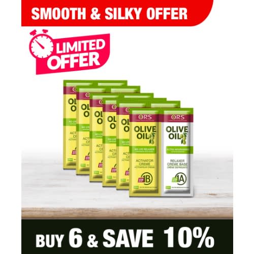 Olive Oil Ultra Nourishing Relaxer/Activator - 65g X6