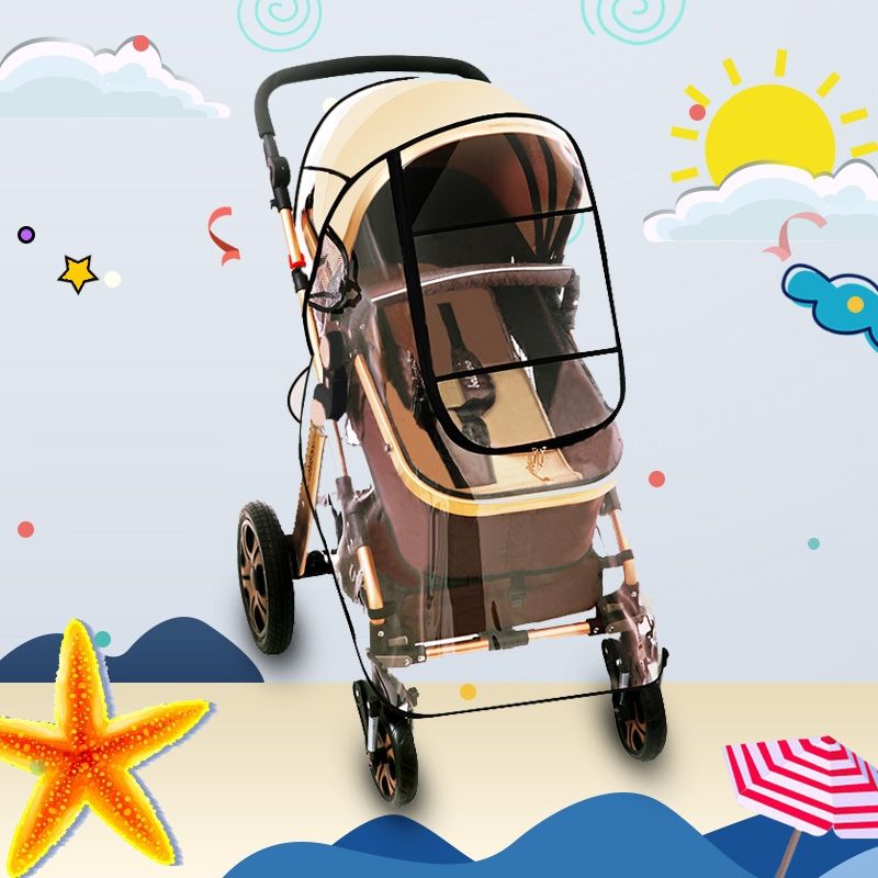 Stroller Rain Cover Baby Car Weather Wind Shield