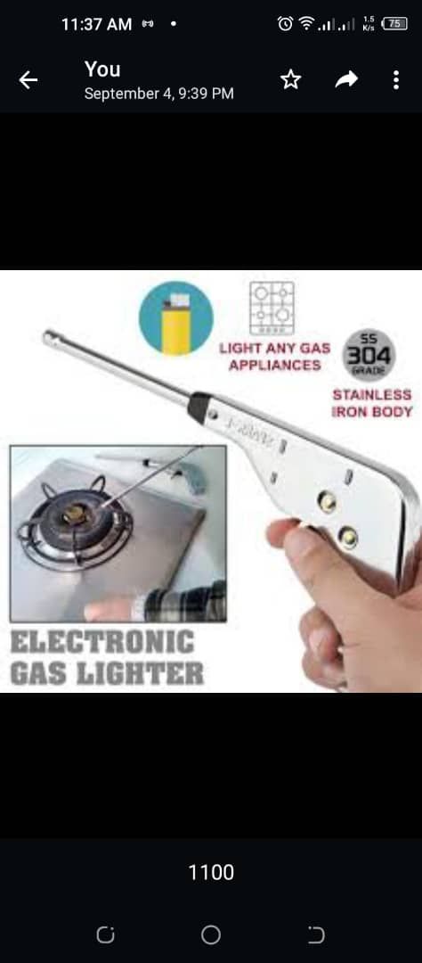 Electronic Gas Lighter