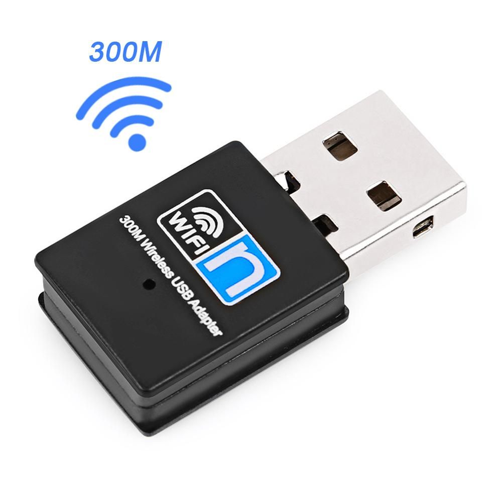 Wireless Mini Usb 300Mbps Wifi Adapter USB2.0 Wifi Antenna